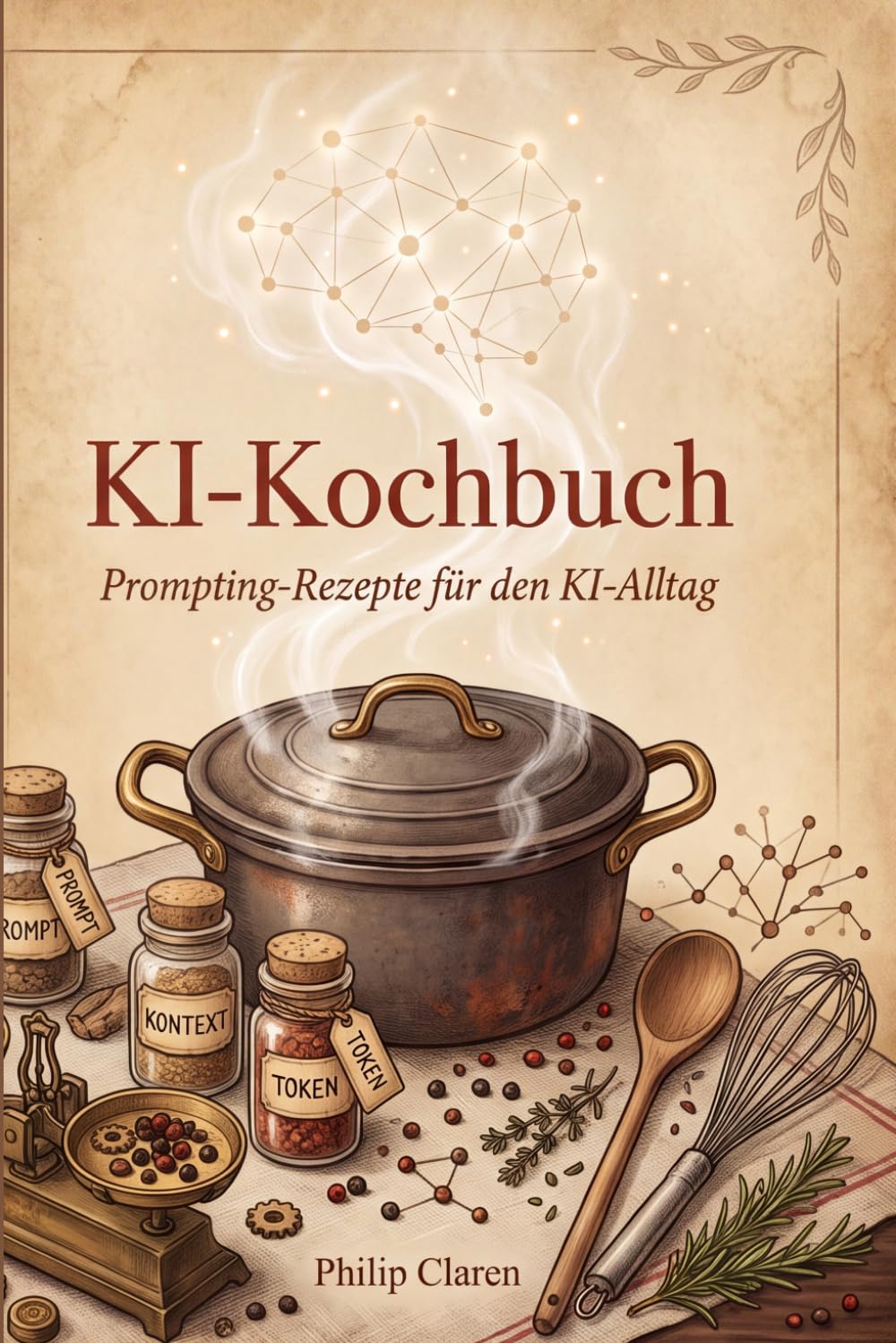 Buchcover: KI-Kochbuch